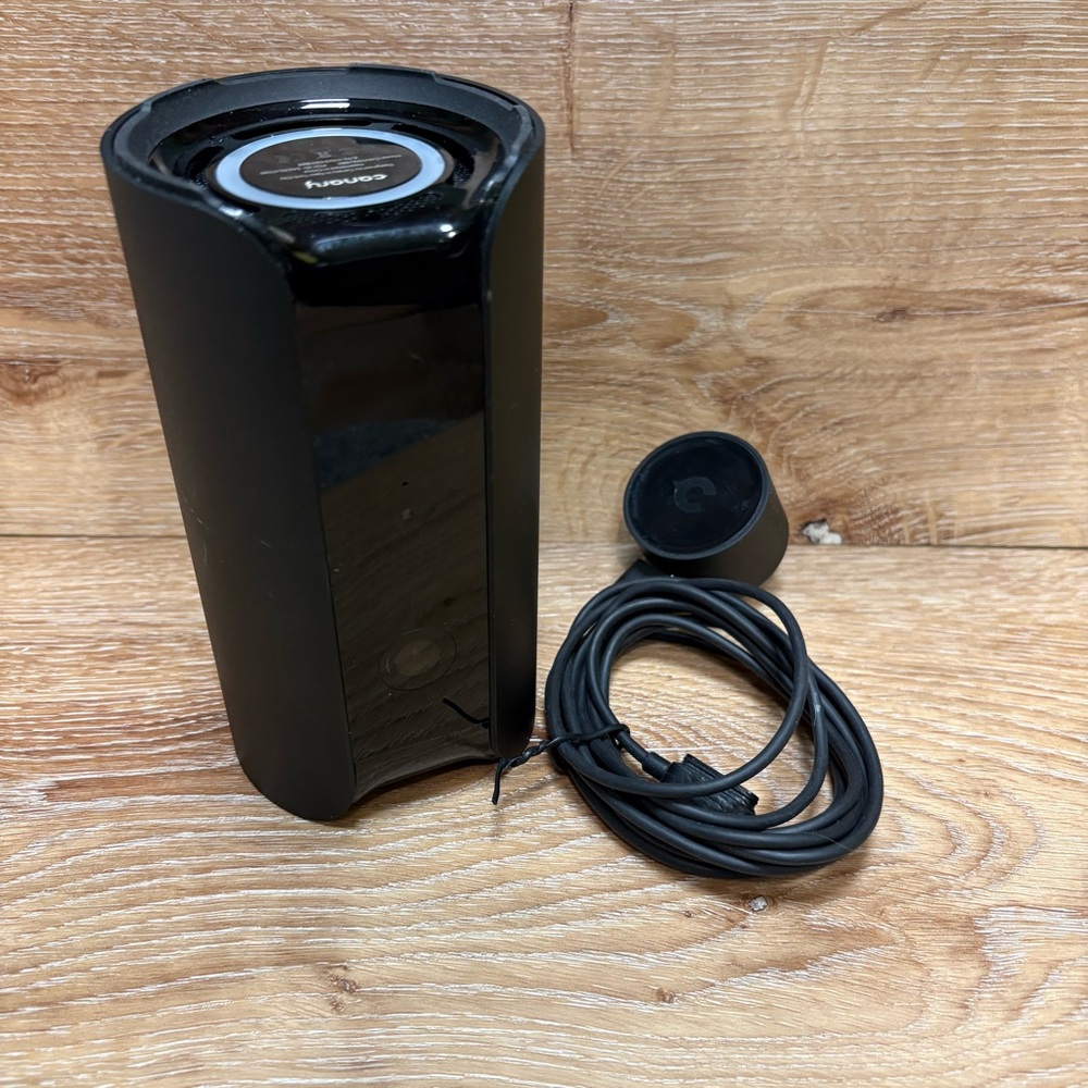 Canary Black Video Camera with Power Adapter